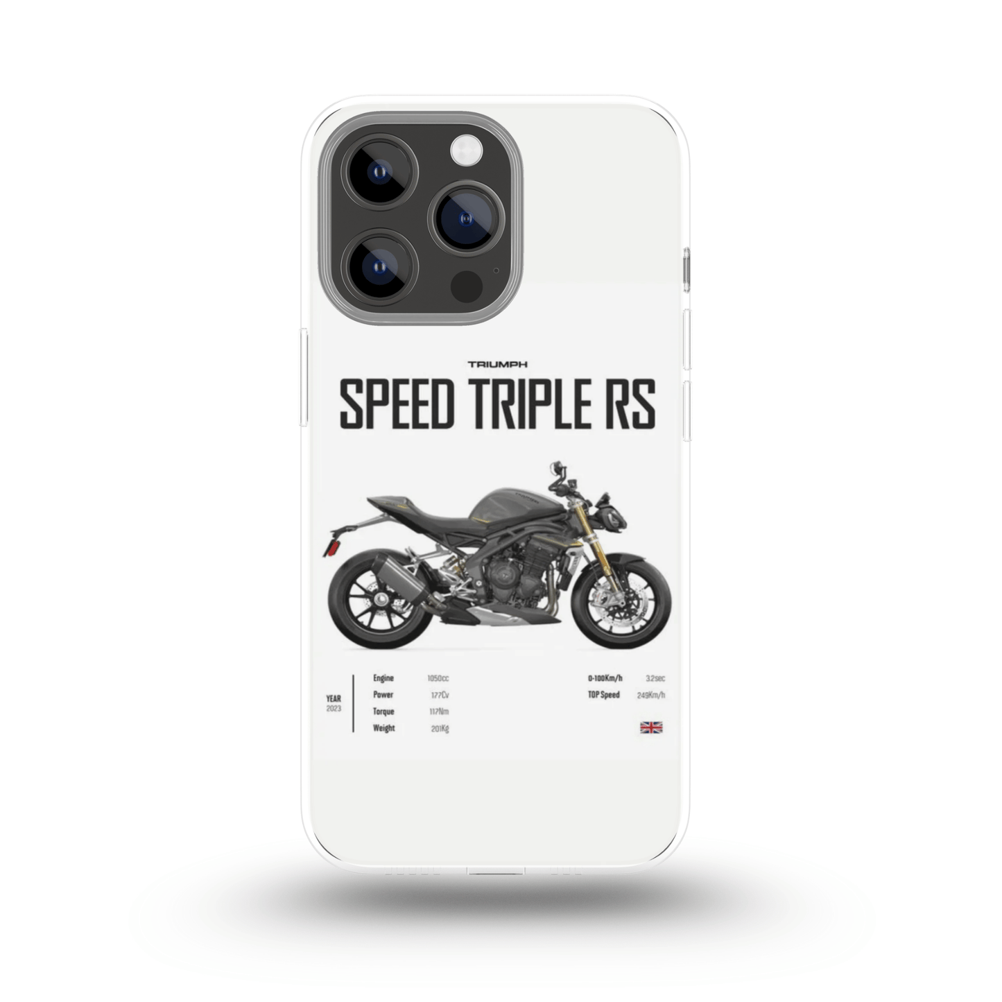 TRIUMPH SPEED TRIPLE RS Phone Case - Exclusive Edition