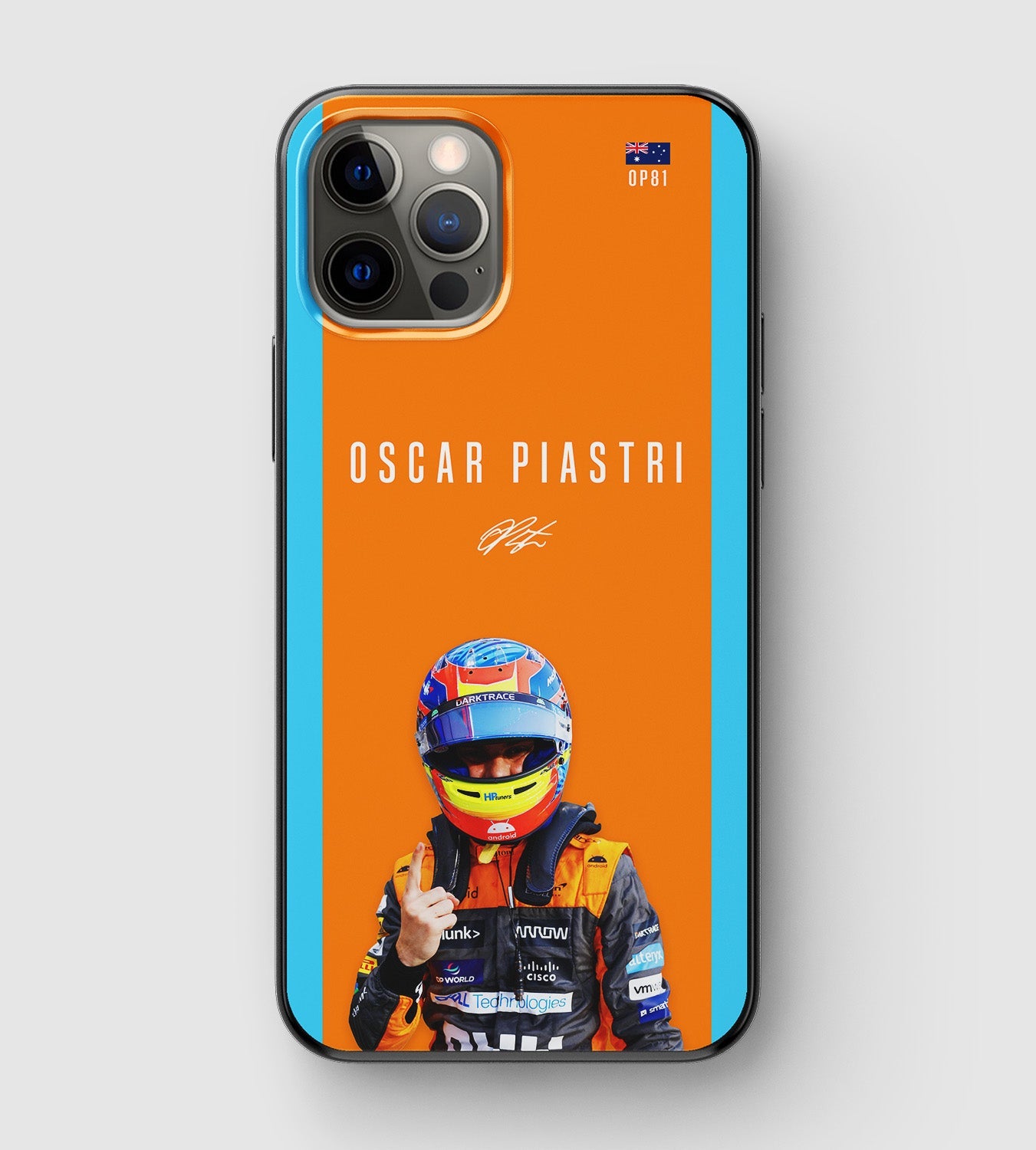 Oscar Piastri Formula 1 Phone Case
