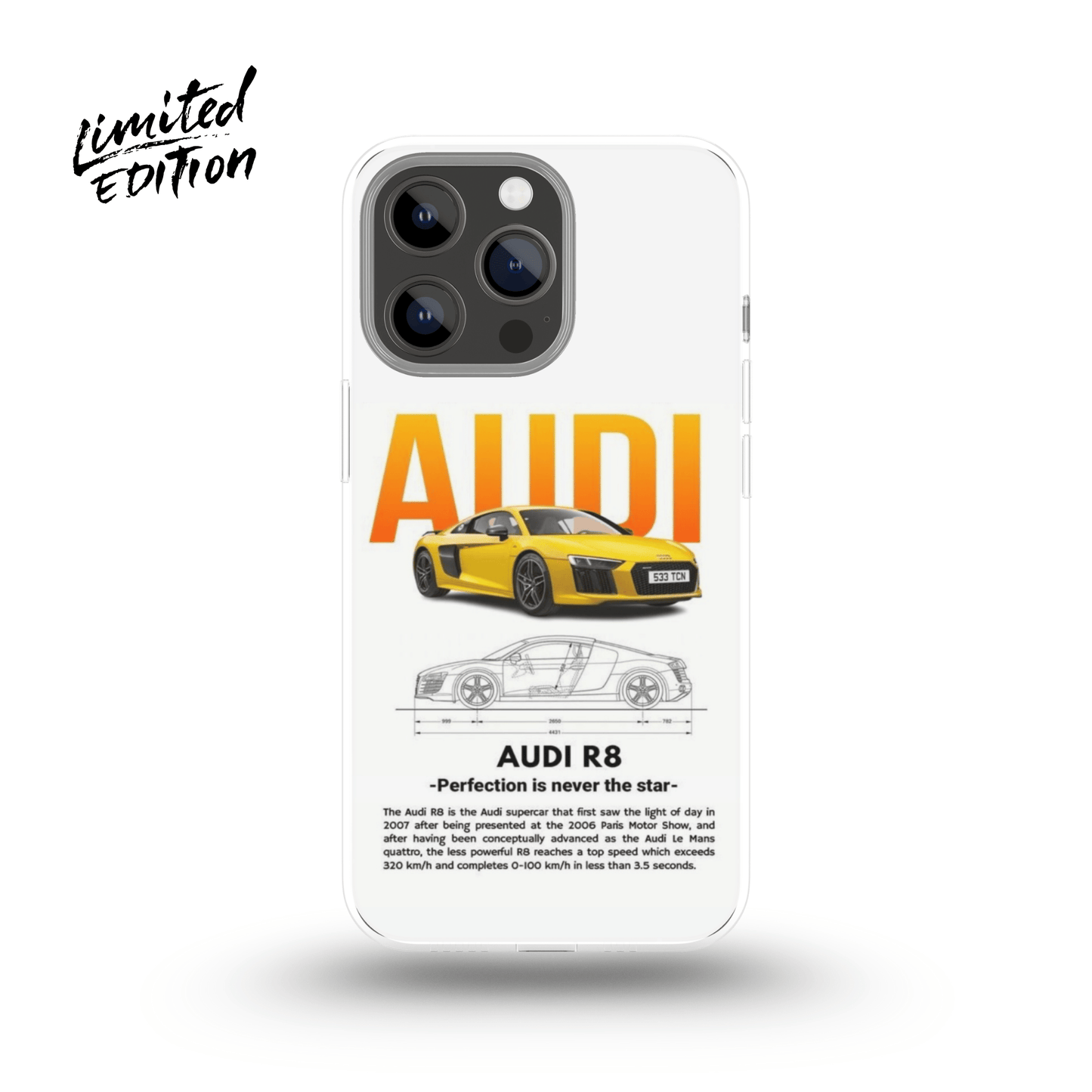 Audi R8 Phone Case - Limited Edition