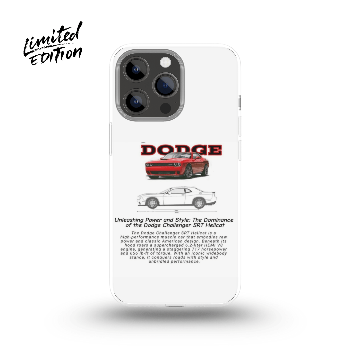 Dodge Phone Case (Red) - Limited Edition