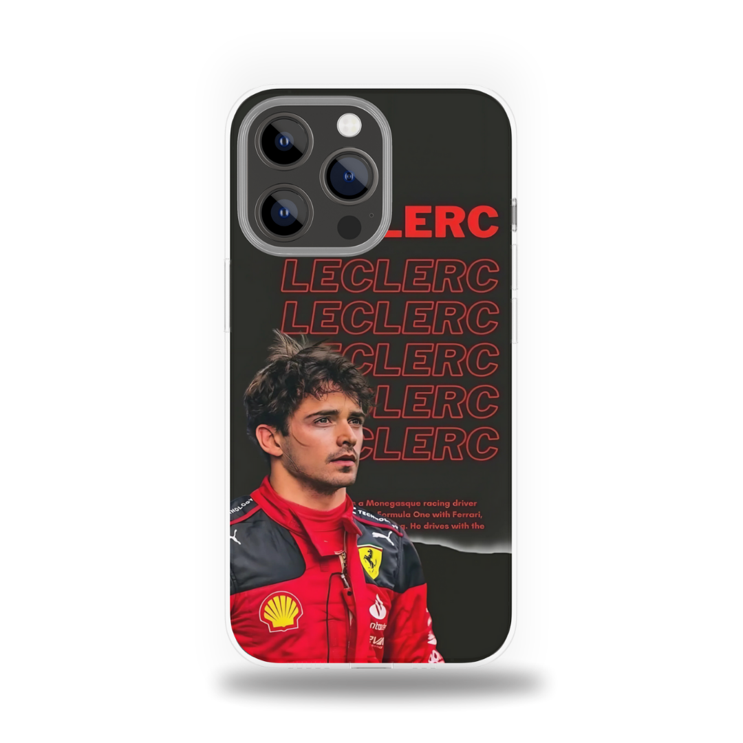 Charles Leclerc Formula 1 Phone Case - RED