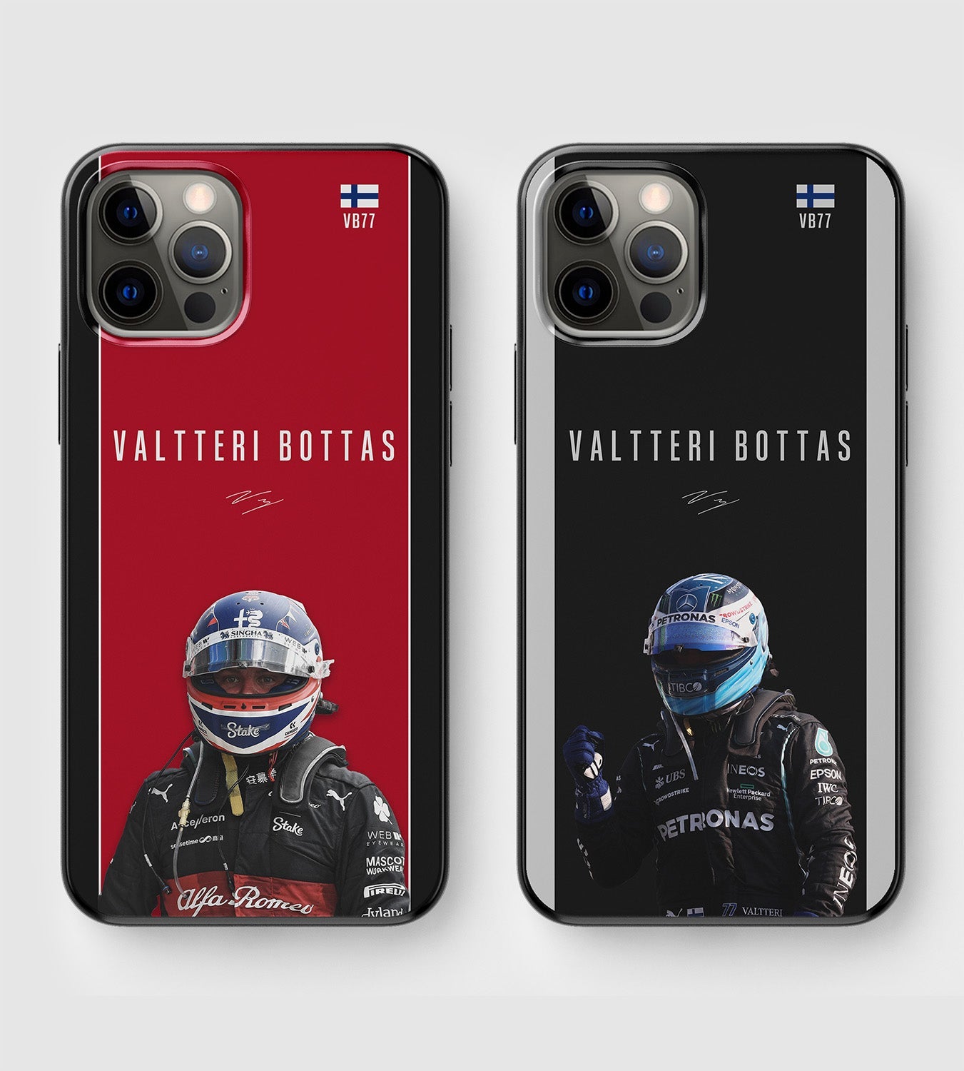 Valtteri Bottas Formula 1 Phone Case V2