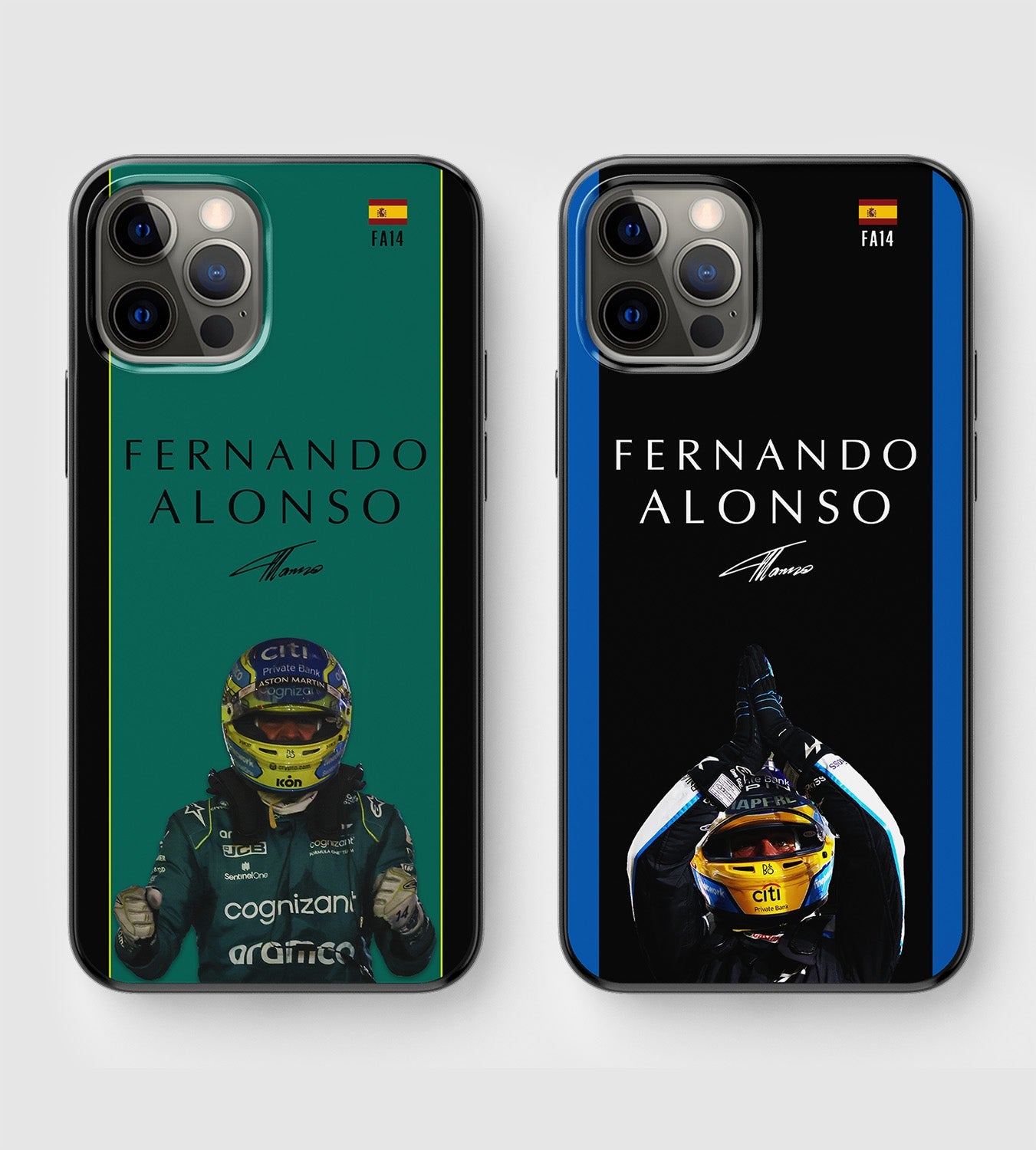 Fernando Alonso Formula 1 Phone Case