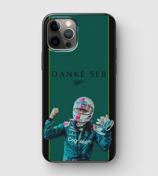 Sebastian Vettel "Danke Seb" Formula 1 Phone Case