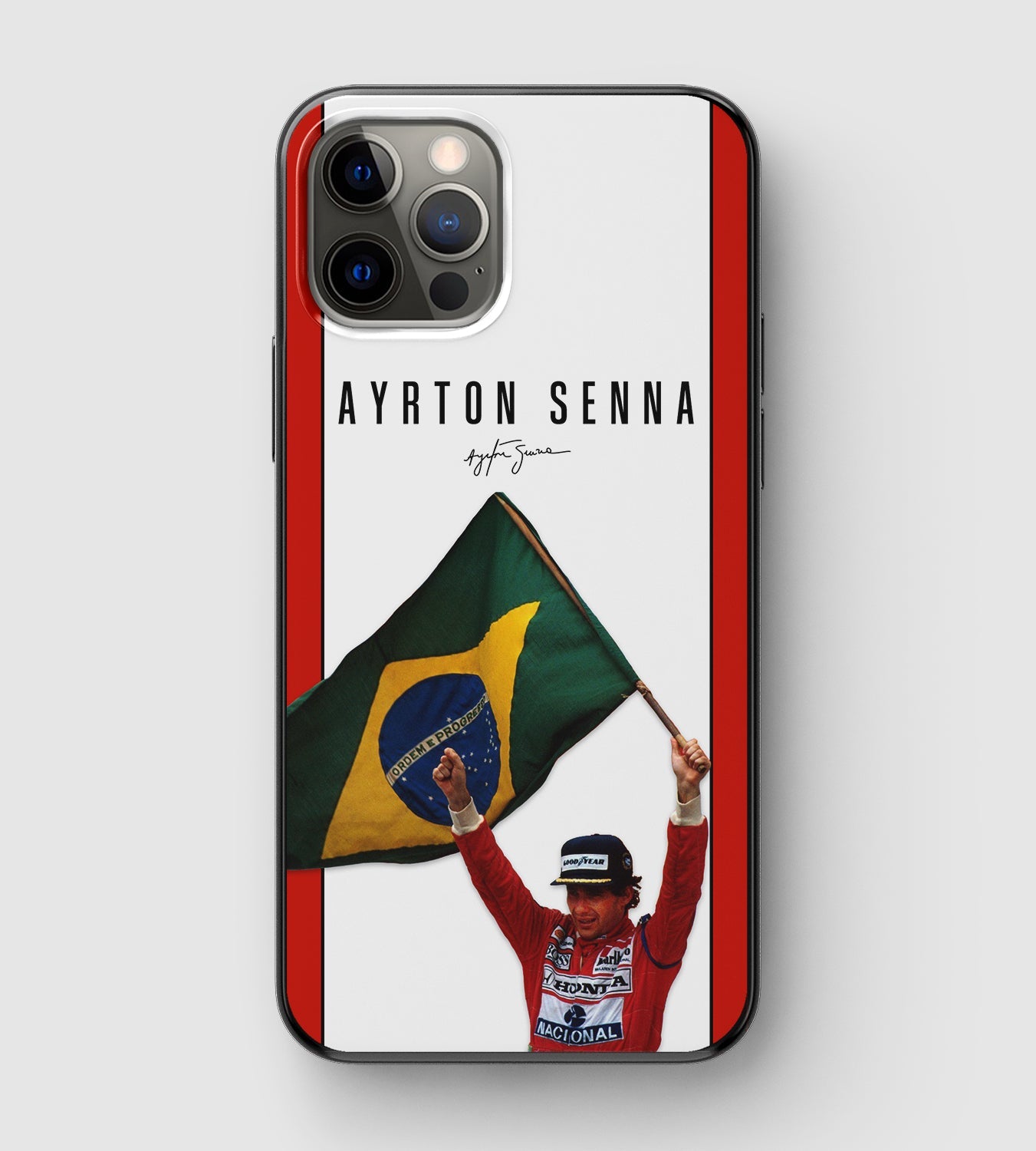 Ayrton Senna Formula 1 Phone Case