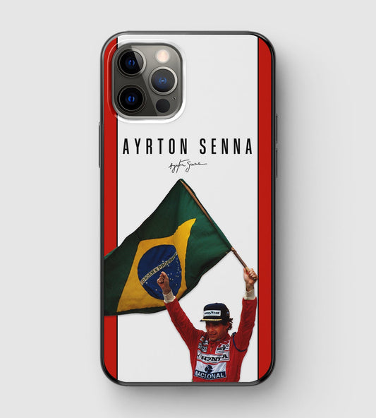 Ayrton Senna Formula 1 Phone Case
