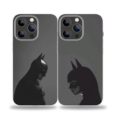 BATMAN (transparent) - Coques DUO