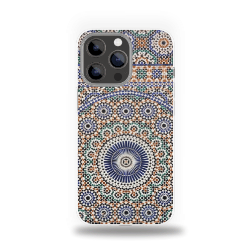 Round Zelij - Moroccan Tradition