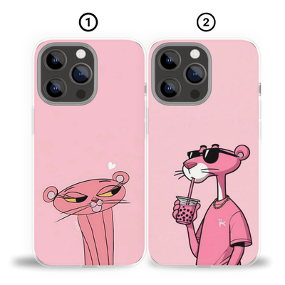 Pink Panther Love - Coque DUO