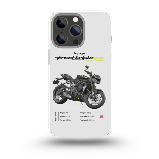 TRIUMPH STREET TRIPLE 765 RS Phone Case - Exclusive Edition