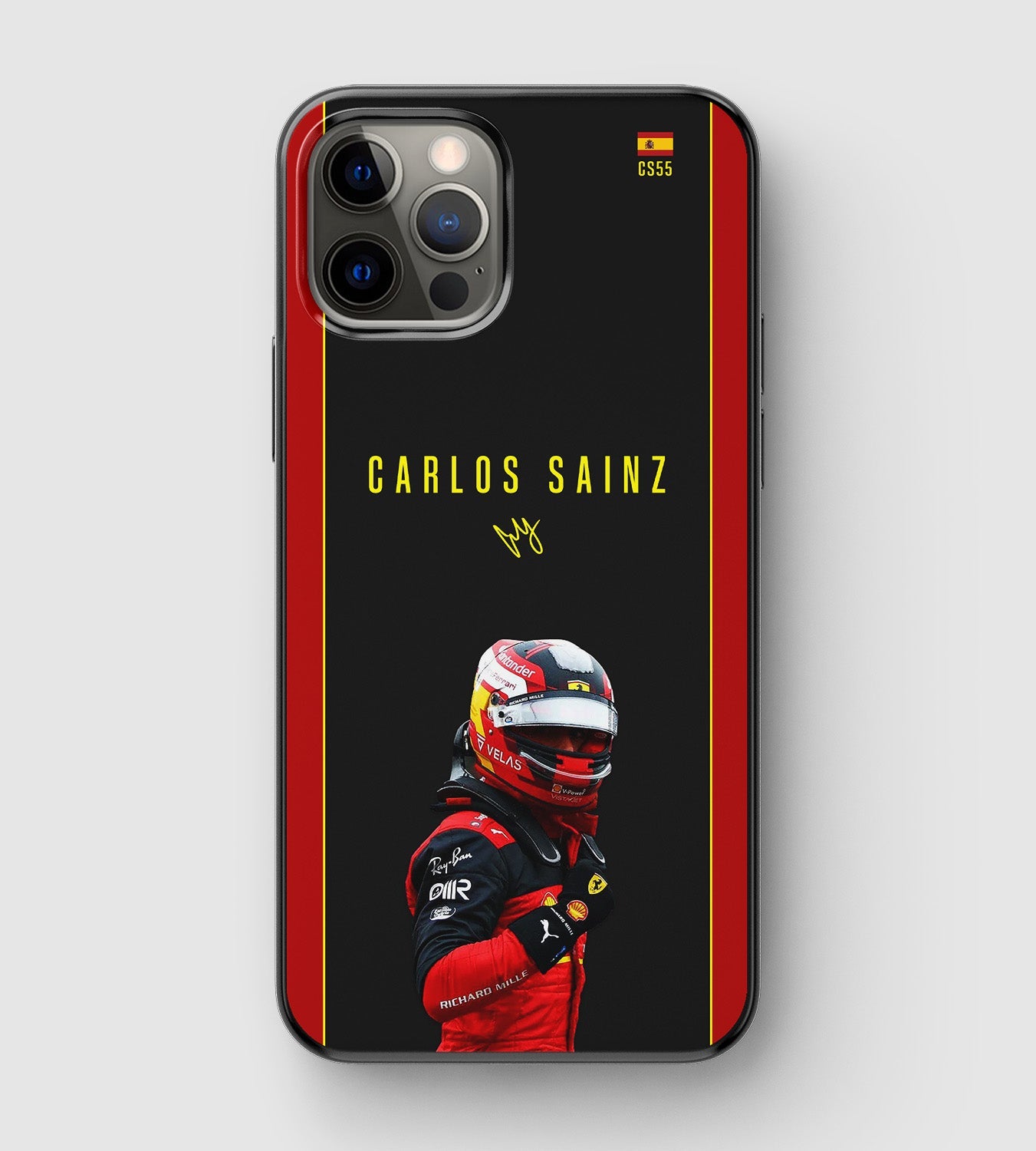 Carlos Sainz Formula 1 Phone Case
