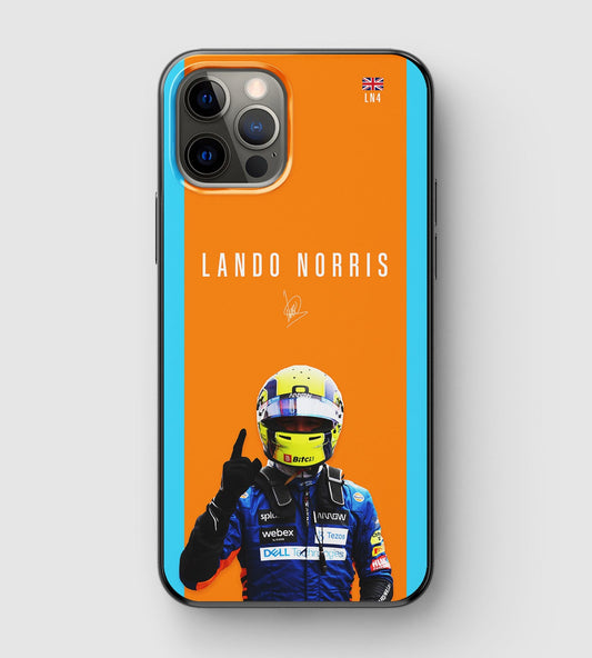 Lando Norris Formula 1 Phone Case - ORANGE