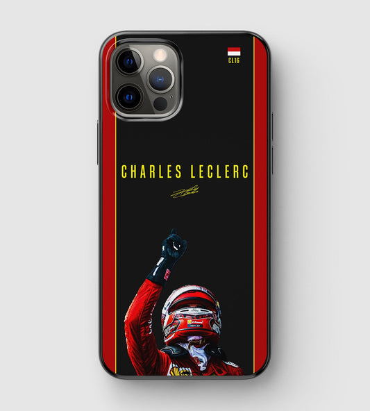 Charles Leclerc Formula 1 Phone Case - BLACK