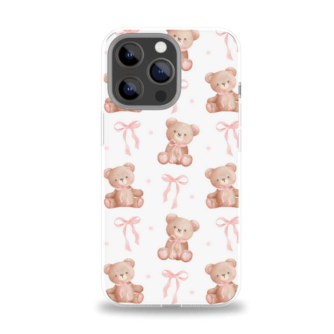 Teddy Bear Pink Bow