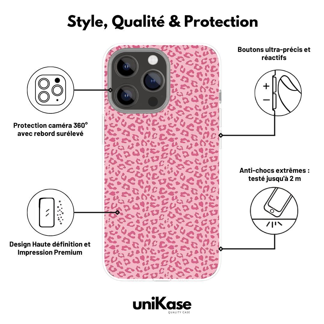 Leopard pattern Pink - Exclusive Collection