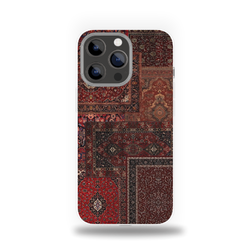 Dark Red Zarbia - Moroccan Tradition
