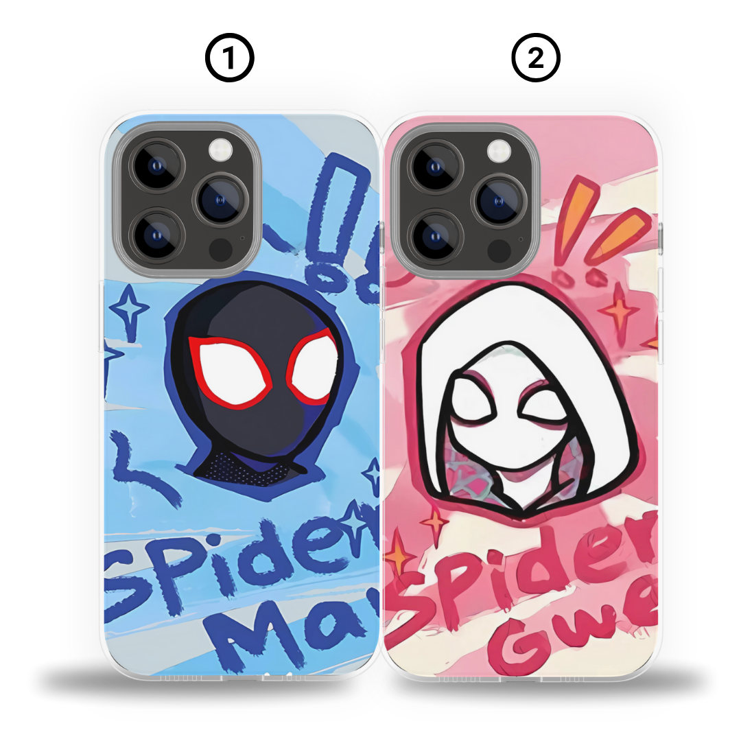 Spiderman & Gwen - Coque DUO