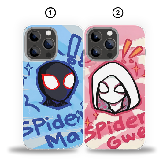 Spiderman & Gwen - Coque DUO