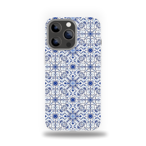 Blue & White Zelij - Moroccan Tradition