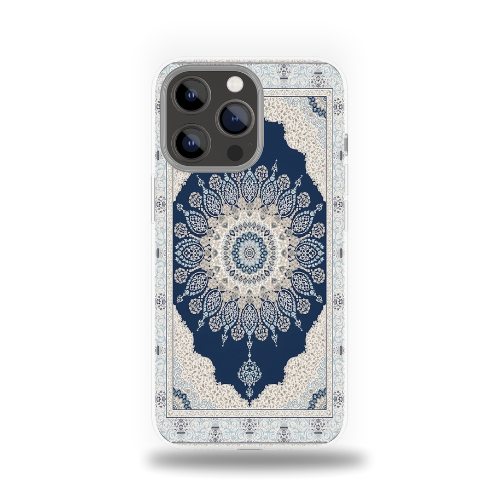 Blue Mandala Zelij - Moroccan Tradition
