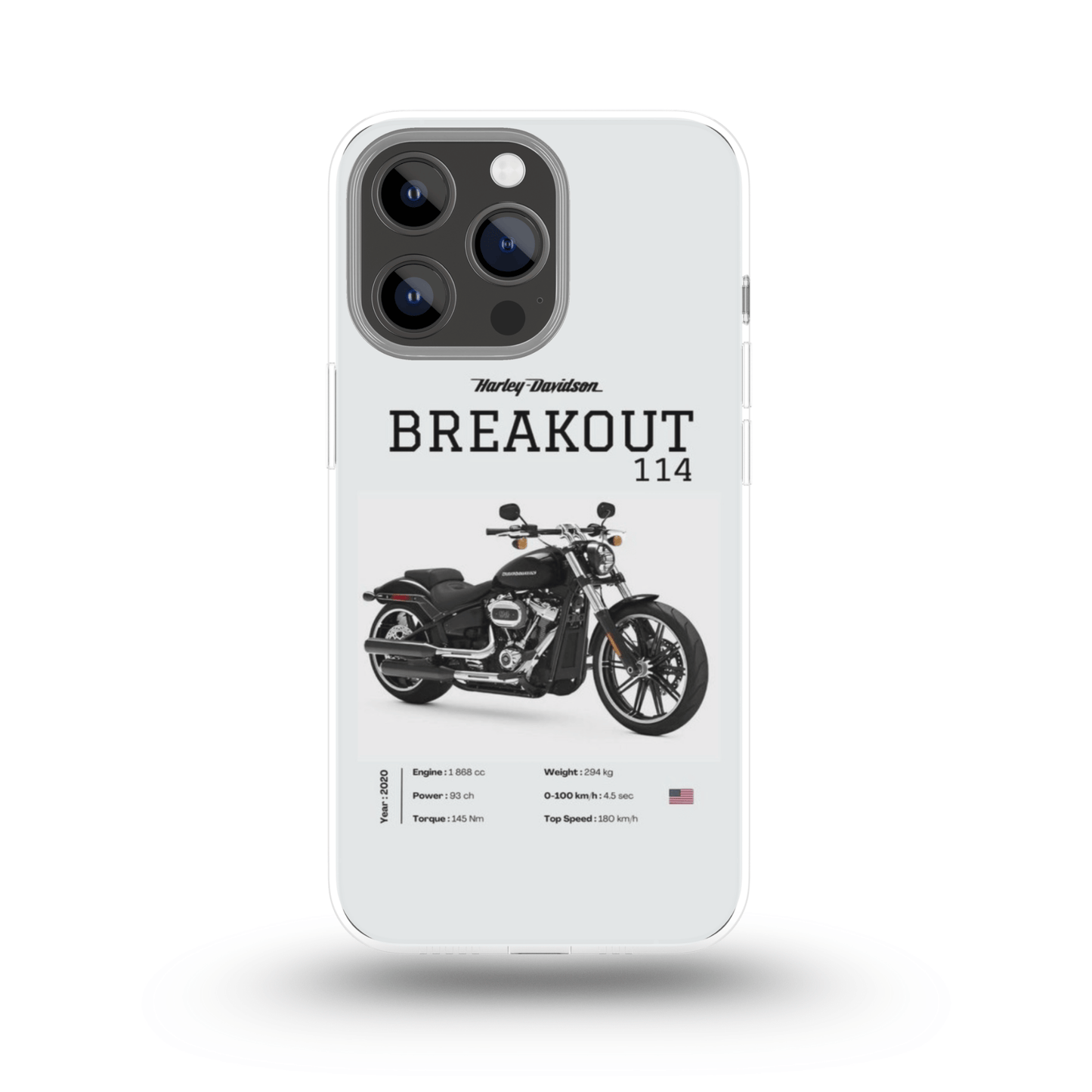 Harley Davidson BREAKOUT 114 Phone Case - Exclusive Edition