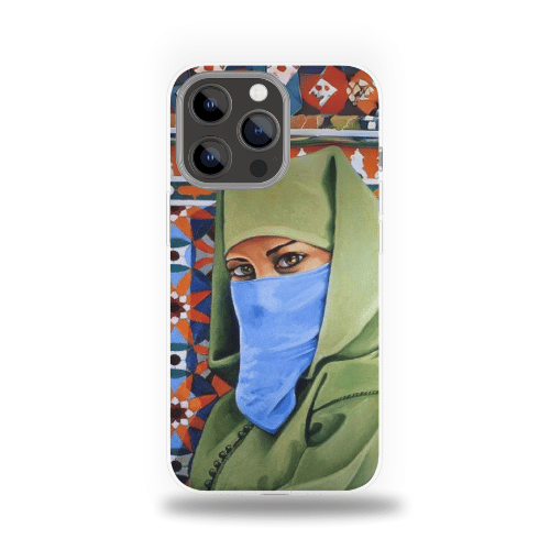 Woman in Haik - Moroccan Tradition