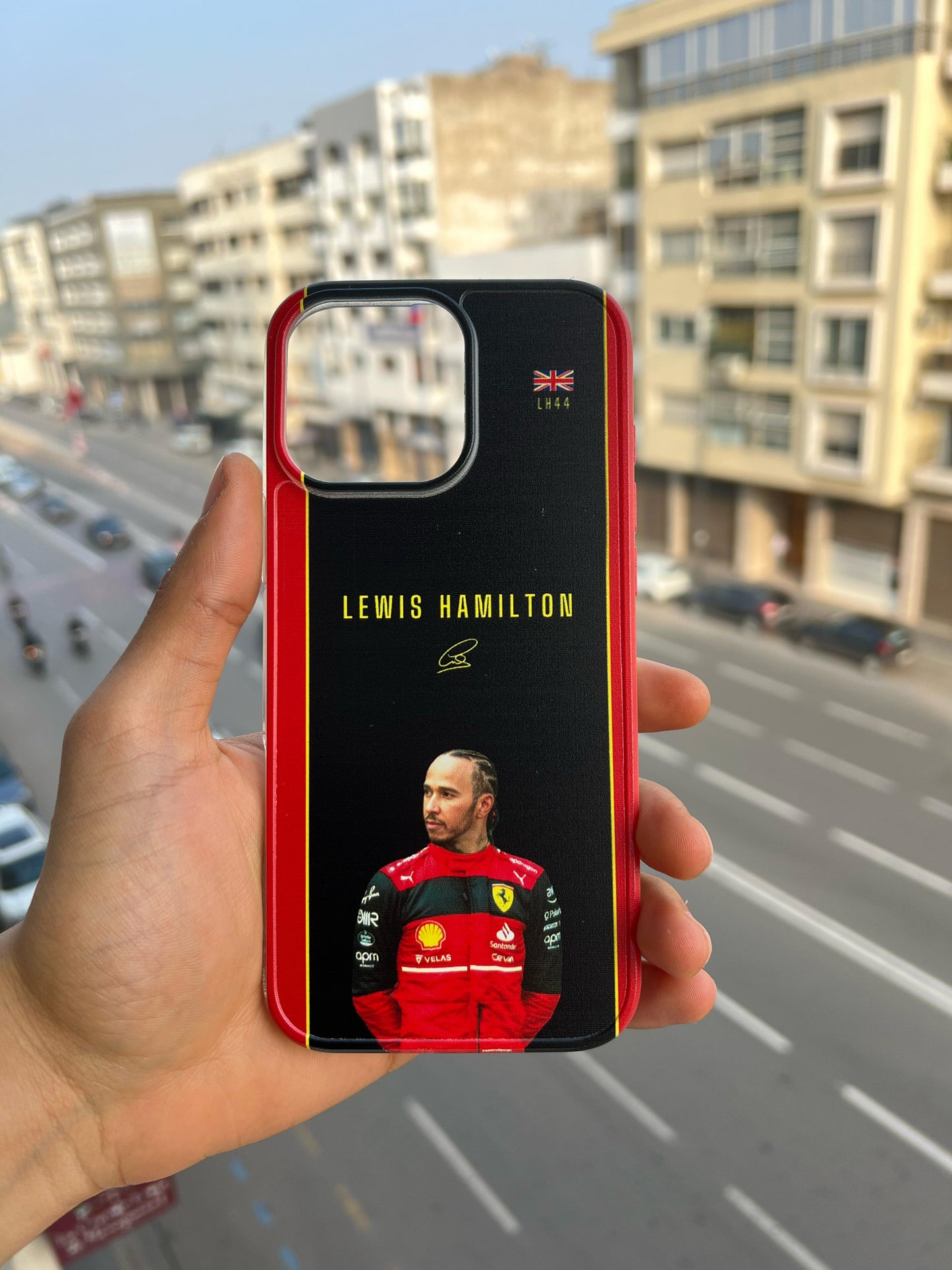 Lewis Hamilton Formula 1 Phone Case - FERRARI