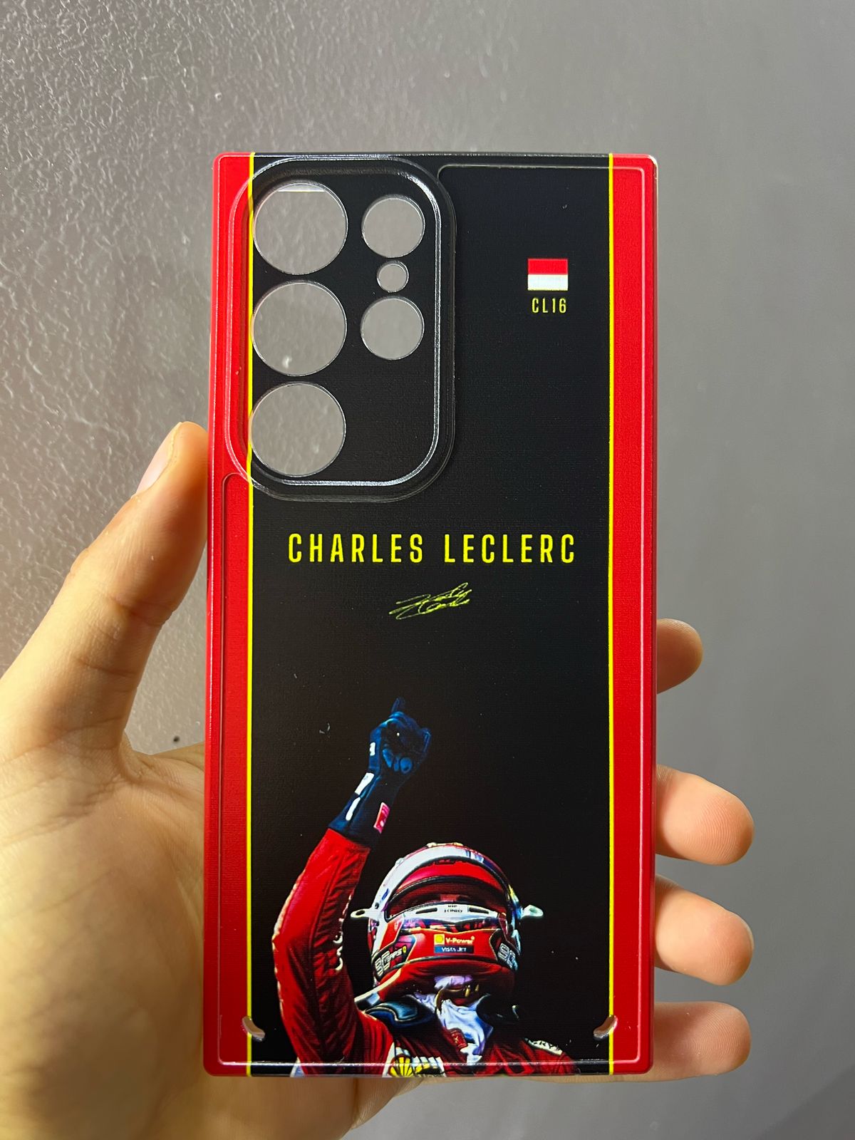 Charles Leclerc Formula 1 Phone Case - BLACK
