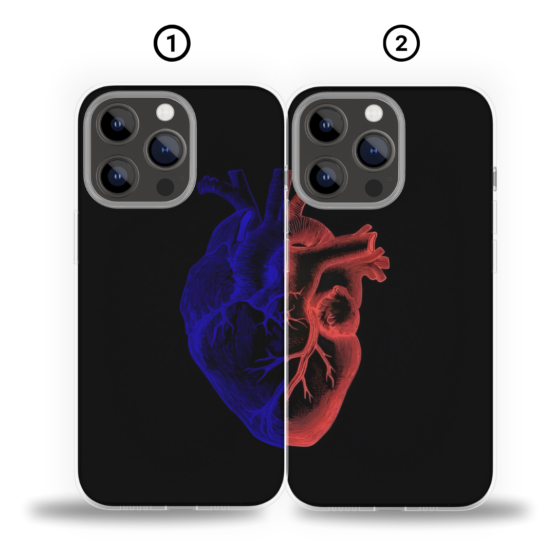 Cœur  - Coques DUO