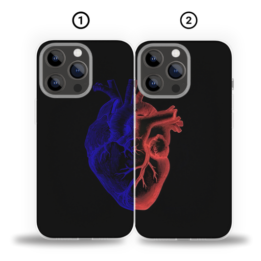 Cœur  - Coques DUO