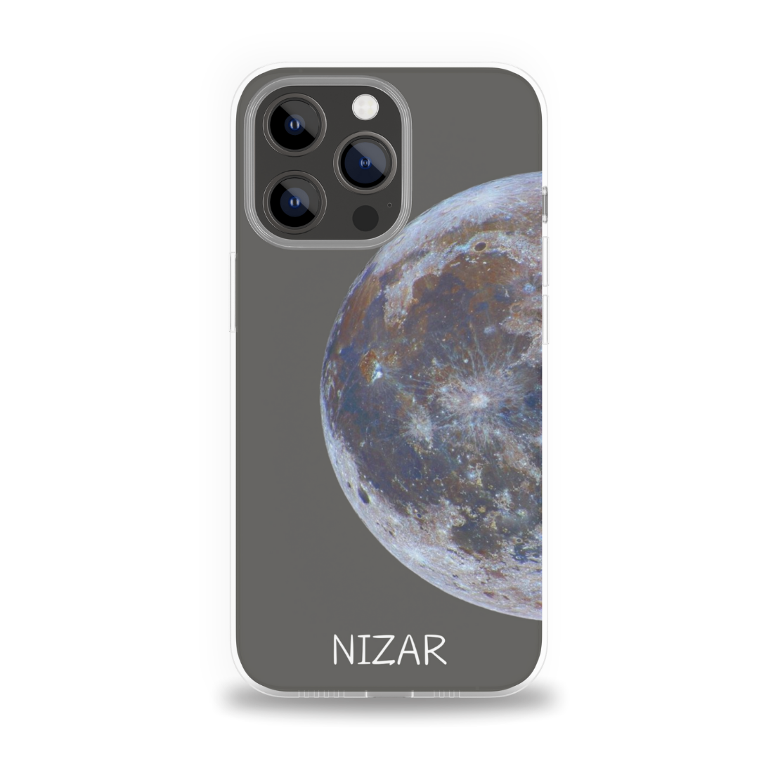 La Lune Personnalisable - Transparente